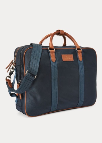 Bolsa Polo Ralph Lauren Hombre Azul Marino - Convertible Commuter - DTJPZ6813